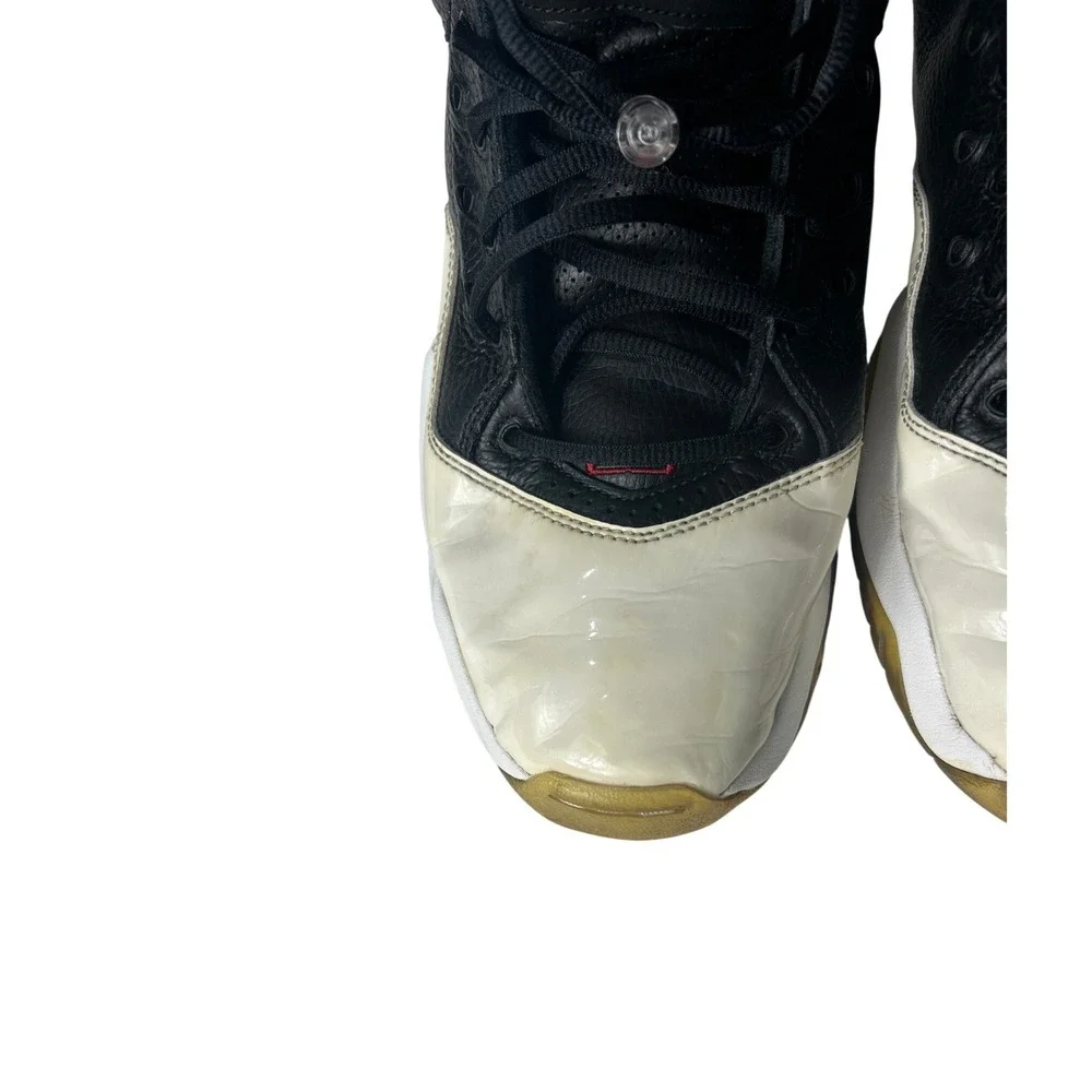 Jordan Dub Zero‎ Black White Red Basketball Sneakers 315317-016 Mens Size 12